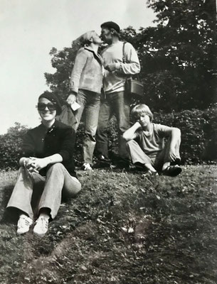 künstlerfamilie engelin im schlosspark liselund mön