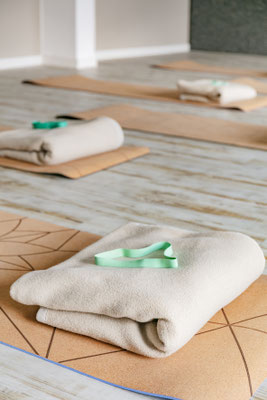 Nahaufnahme Yogamatte