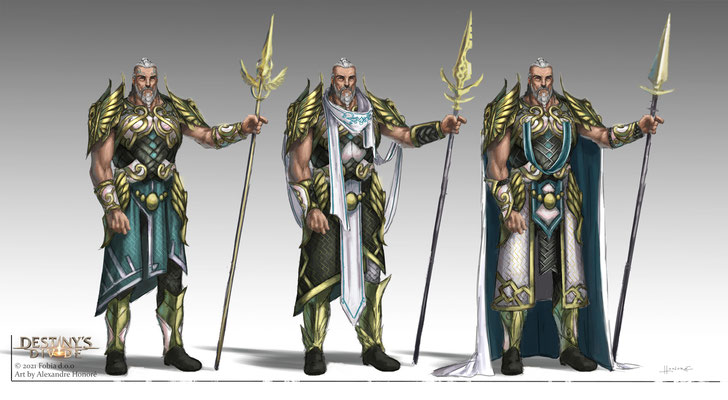 Odin - Character Design  | © 2021 Fobia d.o.o -Destiny's Divide