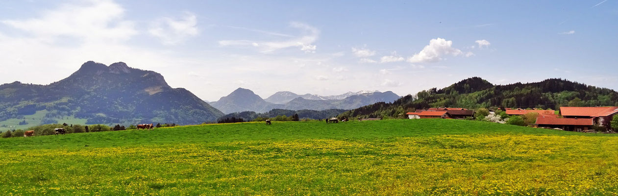 Alpenpanorama bei Rosenheim