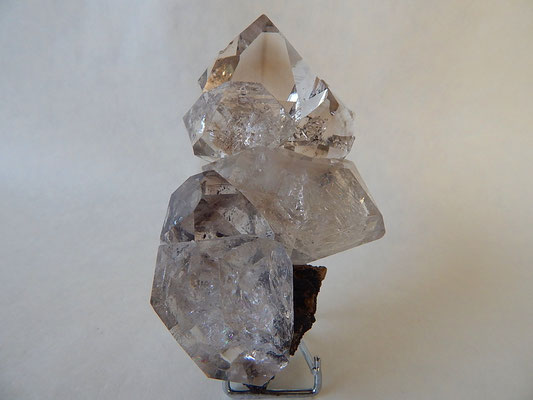 Herkimer Diamant (Quarz) - Middleville, New York State, USA (ca. 7,5 x 12,5 x 6 cm)