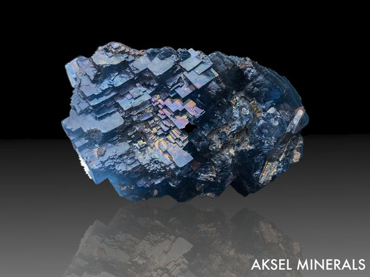 AM212 - Fluorite et Pyrite - Long Yan Mine, Yongchun Co., Fujian, Chine