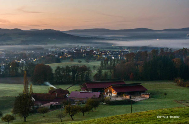 November 2020, Morgenstimmung bei Ottenbach