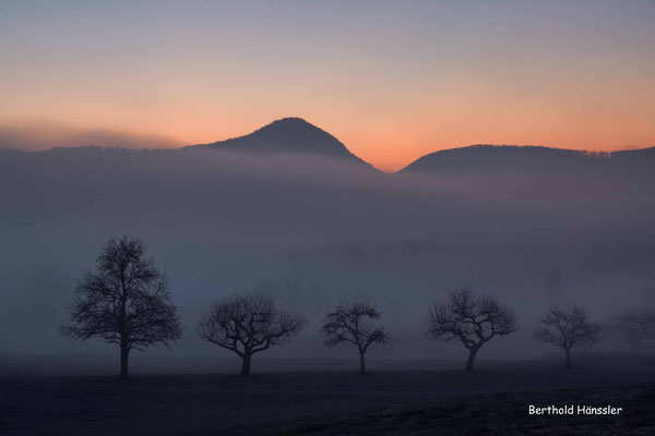 20200117 Kurz vor Sonnenaufgang bei Reichenbach i.T. - mit Weigoldsberg