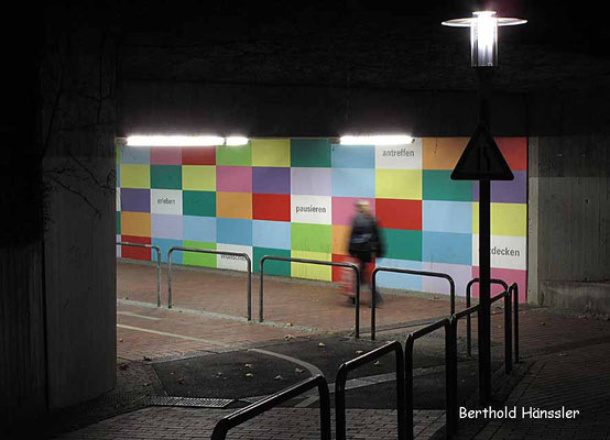 Eislingen - Kunst an der Bahnunterführung