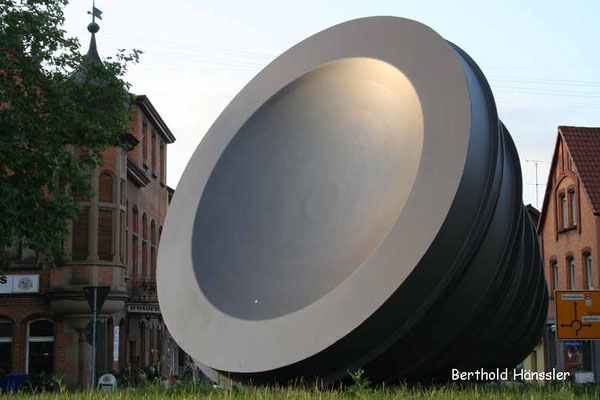 Eislingen - Kreiselkunst im Zentrum