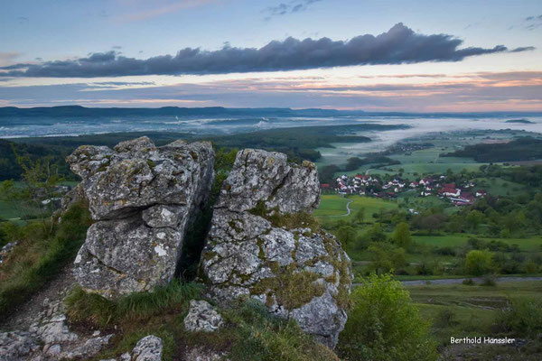 Morgenstimmung an der Spielburg