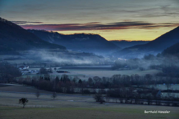 20200115 Morgenstimmung bei Reichenbach i.T. mit Blick zum Hausener Felsenkranz