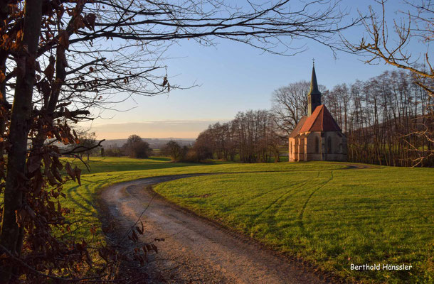 Kapelle Hürbelsbach auf dem Weg von Süßen nach Donzdorf