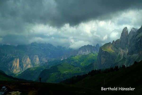 Dolomiten - Am Sellajoch