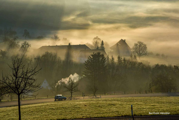 November 2020, Morgenstimmung bei Ottenbach