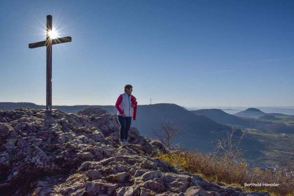 November 2020 - Blick vom Rossfelsen zur Achalm
