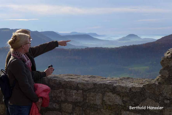 Assicht von der Ruine Hohenneuffen