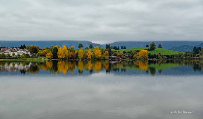 Oktober 2025, Allgäu, Hopfensee