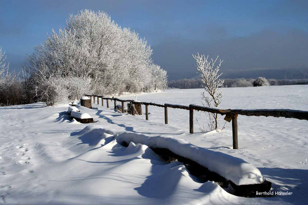 Winter beim Segelfluggelände Nortel