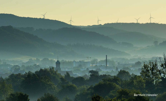 August 2020, Blick auf Süßen