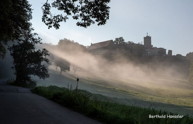 August 2021, Morgennebel am Staufeneck