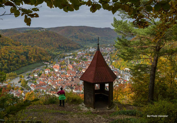 Oktober 2020, Hochbergsteig bei Bad Urach