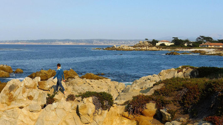 Am Ocean Drive in Monterey