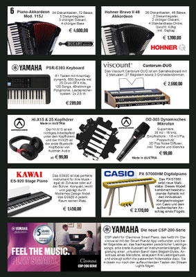 Angebote Tasteninstrumente