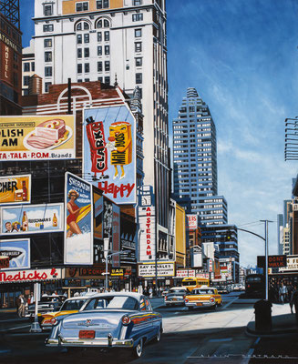 New York  92 X 73 cm  30F
