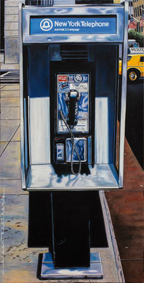 New York tTelephone  80 X 40 cm