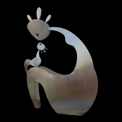 Maman attentive  70 cm