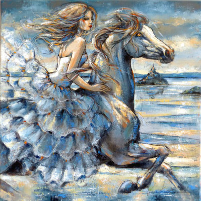 Une vie rêvée  60 X 60 cm