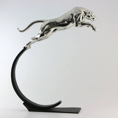 Le Saut - Bronze chrome 54 X 50 X 11 cm