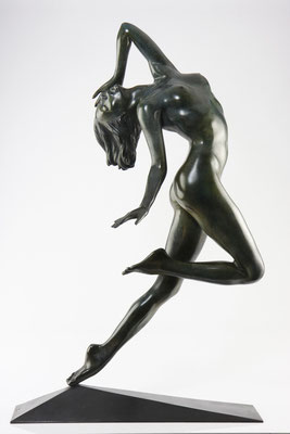 Rêves de liberté - Bronze  H 60.5 X 18 X 35 cm