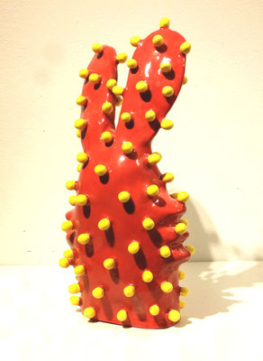 Ruperd - sculpté rouge  34 X 18 X 09 cm