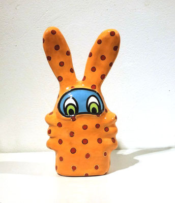 Ruperd - petit orange rouge  23 X 12 X 6,5 cm