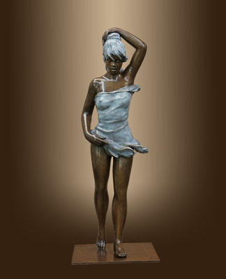 Baiser d' éole  H 88 X L 27 X 26 cm