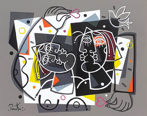 My love  81 X 65 cm