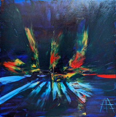 Cosmos  100 X 100 cm