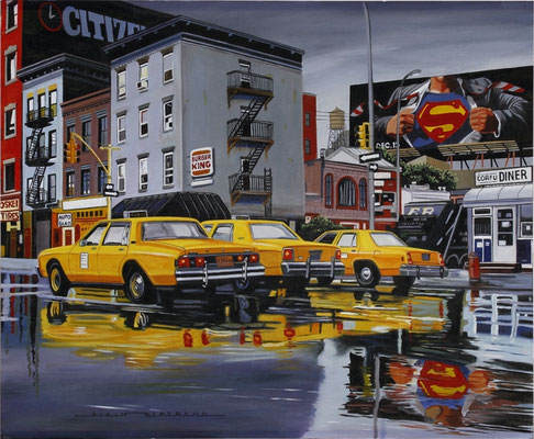 Superman bilboard  73 X 60 cm 20F