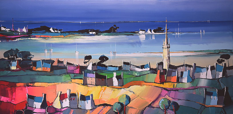 Vue su Goulven 120 X 60 cm
