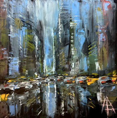 Brume  100 X 100 cm