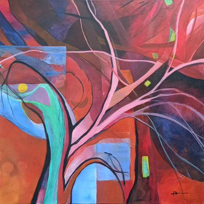 Sycomore  2  80 X 80 cm