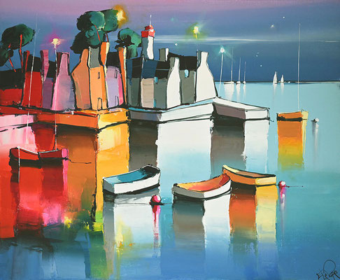 Rue du phare  73 X 60 cm 20F