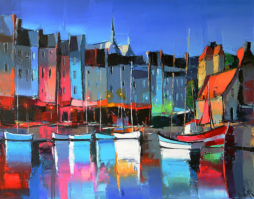 Honfleur  92 X 73 cm 