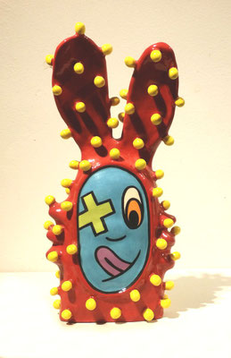 Ruperd - sculpté rouge  34 X 18 X 09 cm