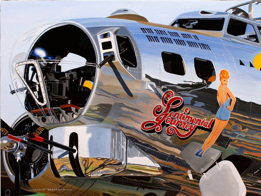 Sentimental journey  116 X 89 cm