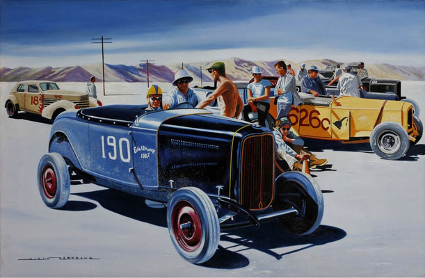 Bonneville flat sand  100 X 65 cm