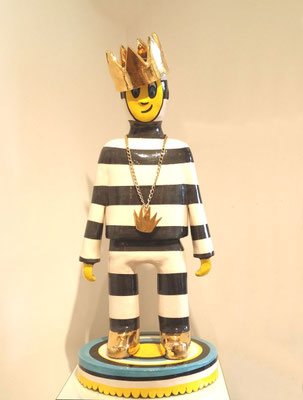 L'Enfant Roi  H 76 X L 30 X 30 cm