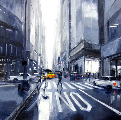 New York 6  - 100 X 100 cm