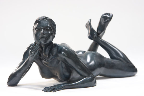 Quiétude - Bronze  22 X 42 X 22 cm