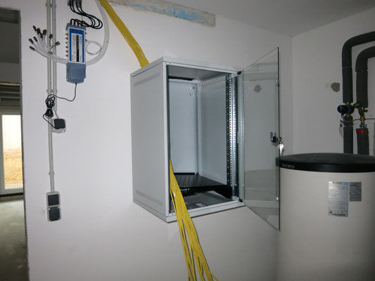 Netzwerkschrank Unser Weg Zum Haus