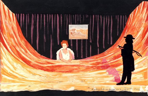 “ … über den abwesenden Herrn von Goethe“ 1992 • γύρω απ τόν απόντα κύριο φον Γκοετε, Σκηνοθεσία Χ. Χιλντερβραντ