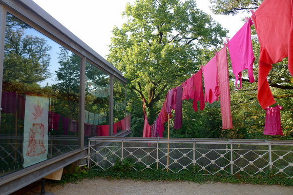 ROUGE Installation Caroline Delannoy  Le Réservoir St Férréol